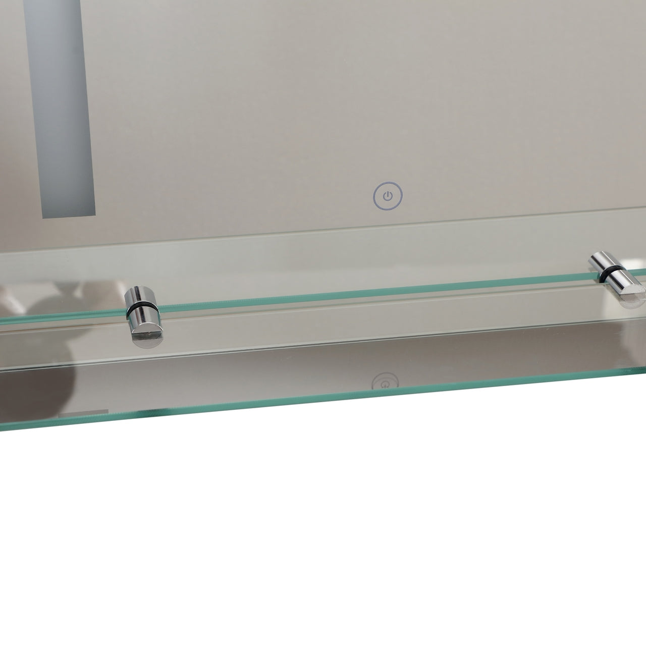 Moderne badkamerspiegel met spiegelkast en LED verlichting – 50x4x70 cm