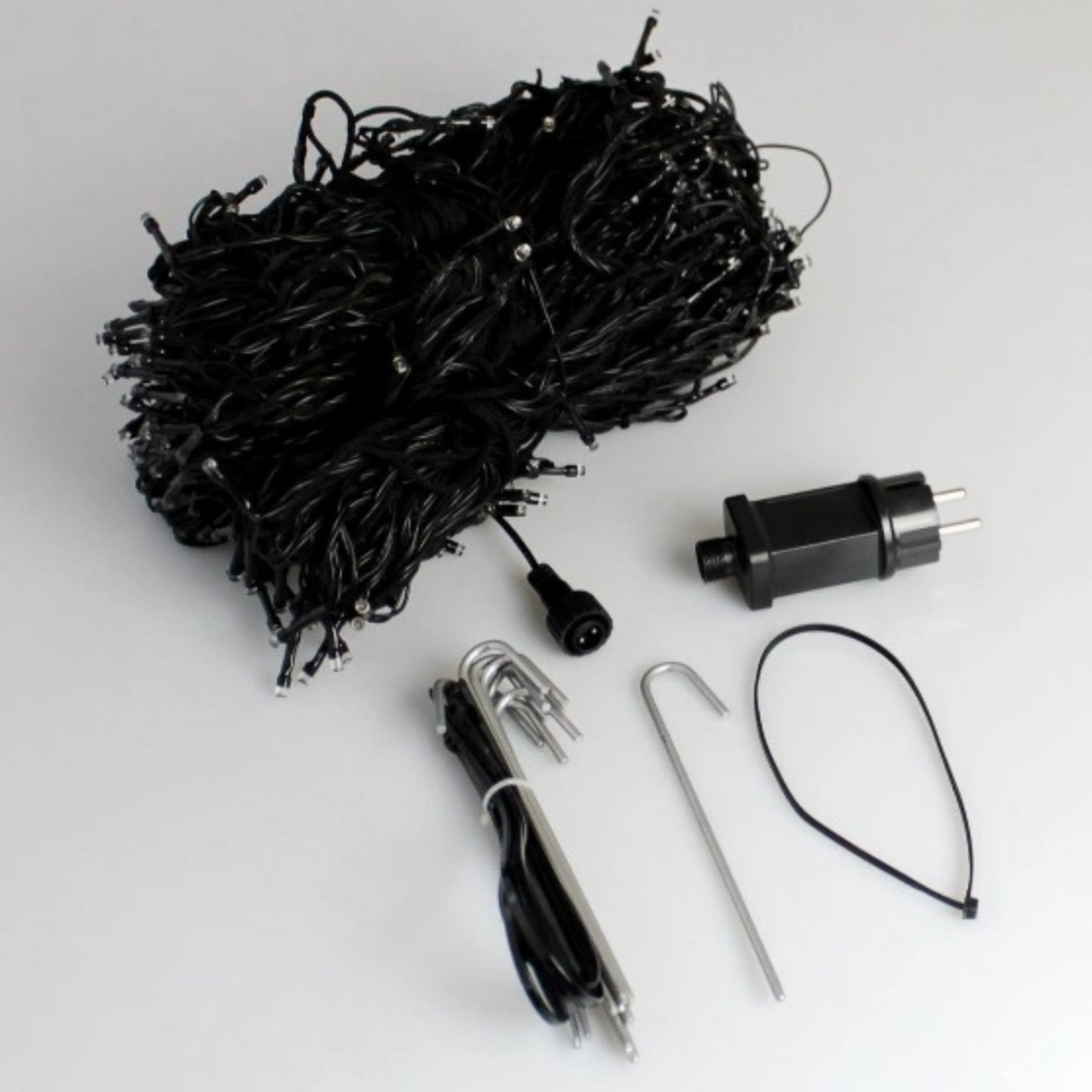 Vlaggenmast kerstverlichting 2,08 m – 192 LED warm wit