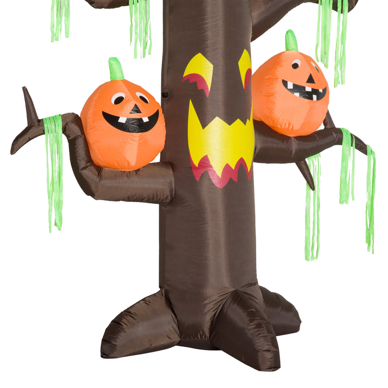 Halloween decoratie pompoen Halloween boom met sfeerverlichting 240 cm