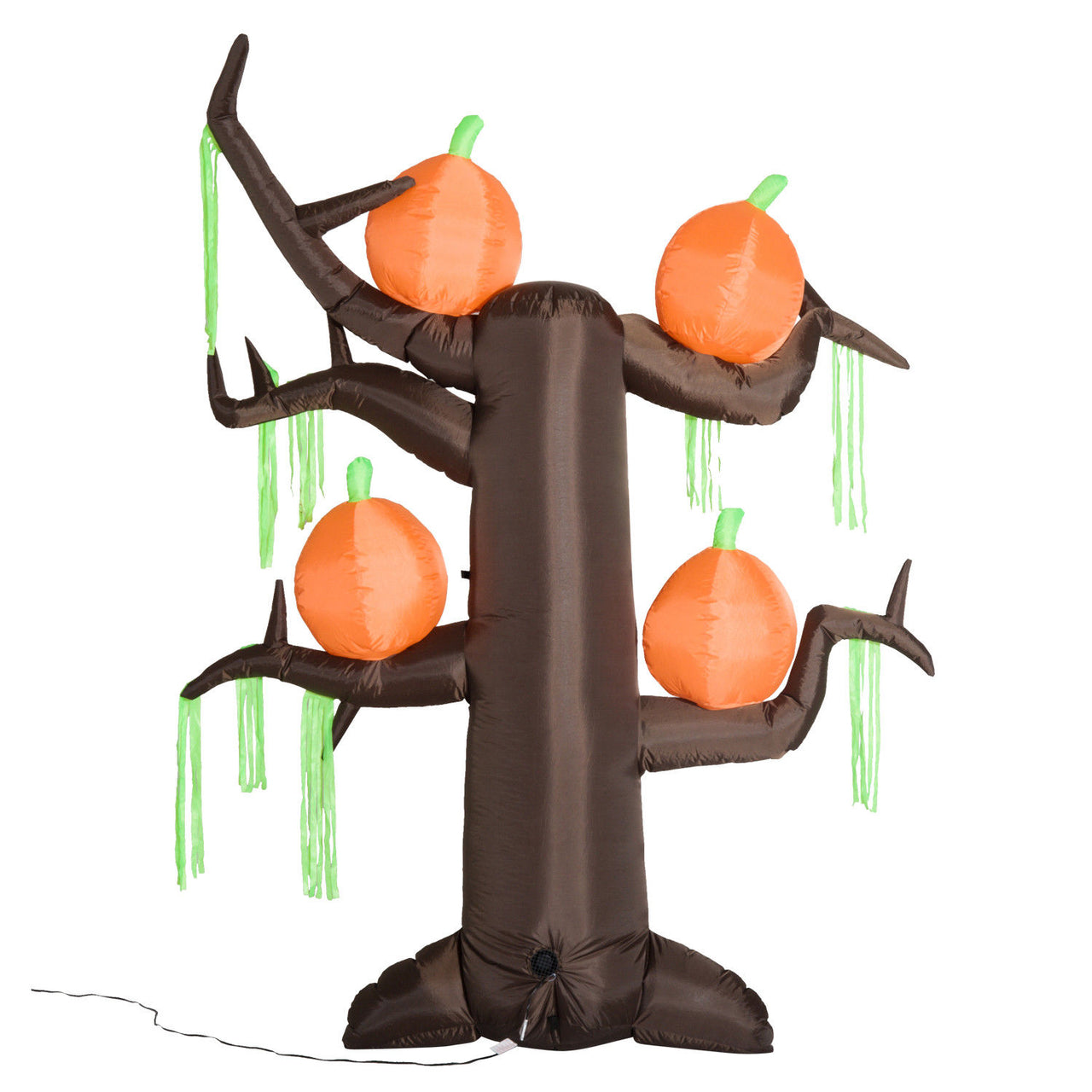Halloween decoratie pompoen Halloween boom met sfeerverlichting 240 cm