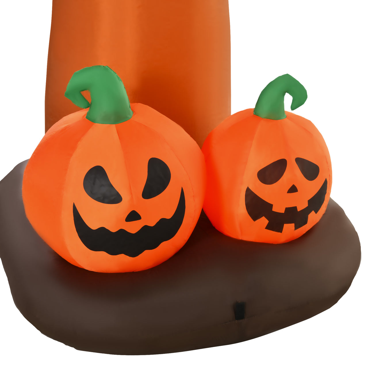 Halloween decoratie pompoen boom opblaasbaar met sfeerverlichting 270 cm