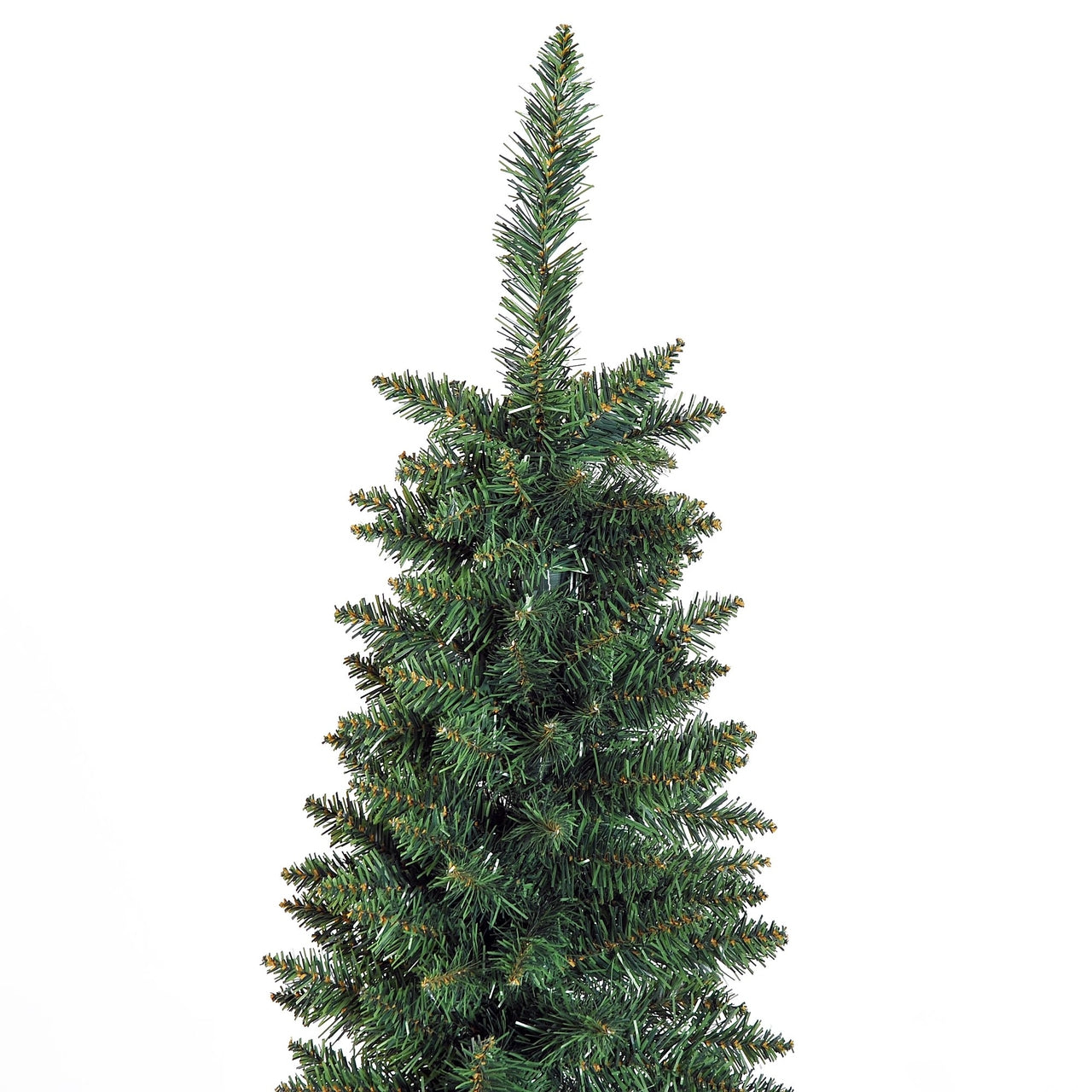 Smalle kunstkerstboom 150 cm groen– stijlvol en onderhoudsvriendelijk