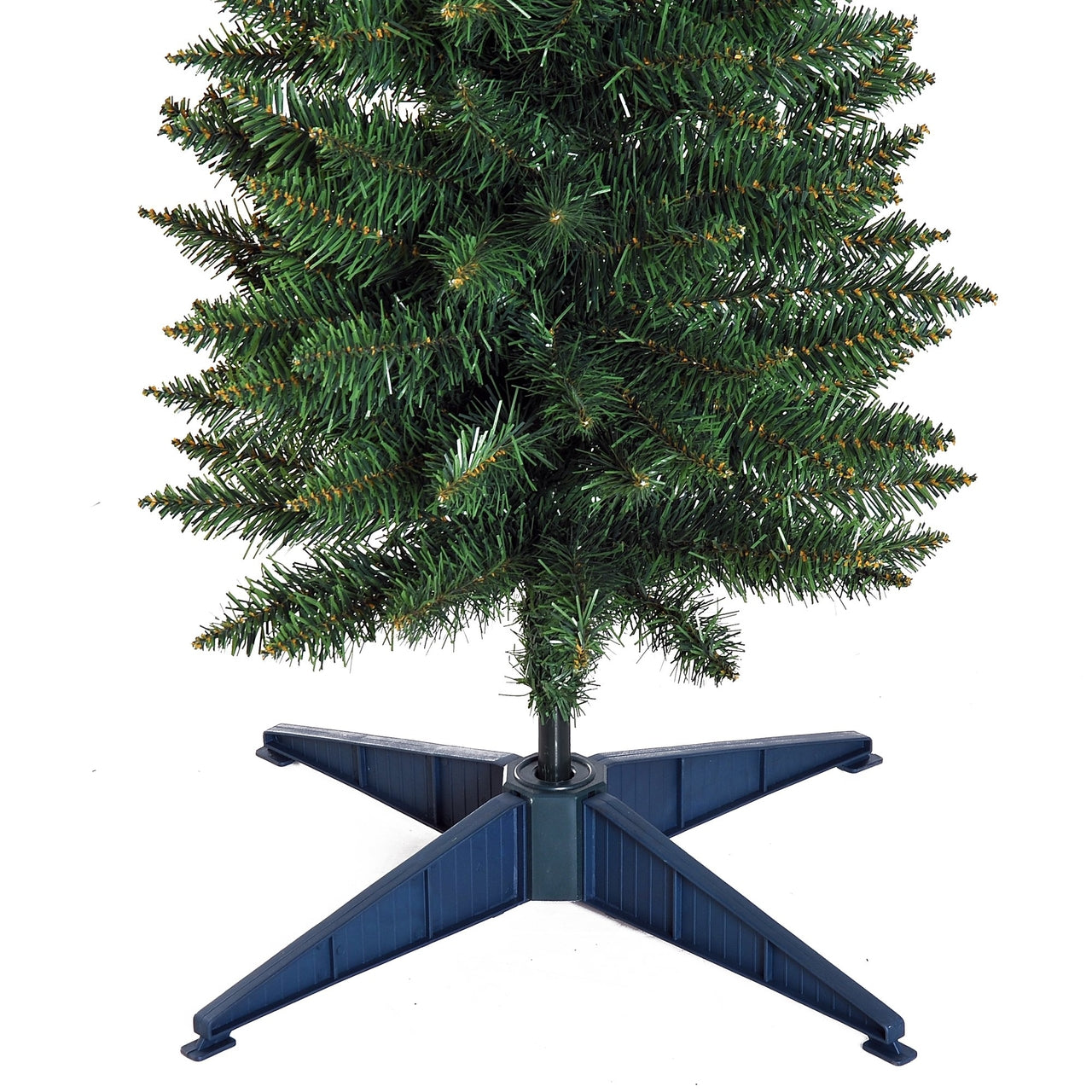 Smalle kunstkerstboom 150 cm groen– stijlvol en onderhoudsvriendelijk