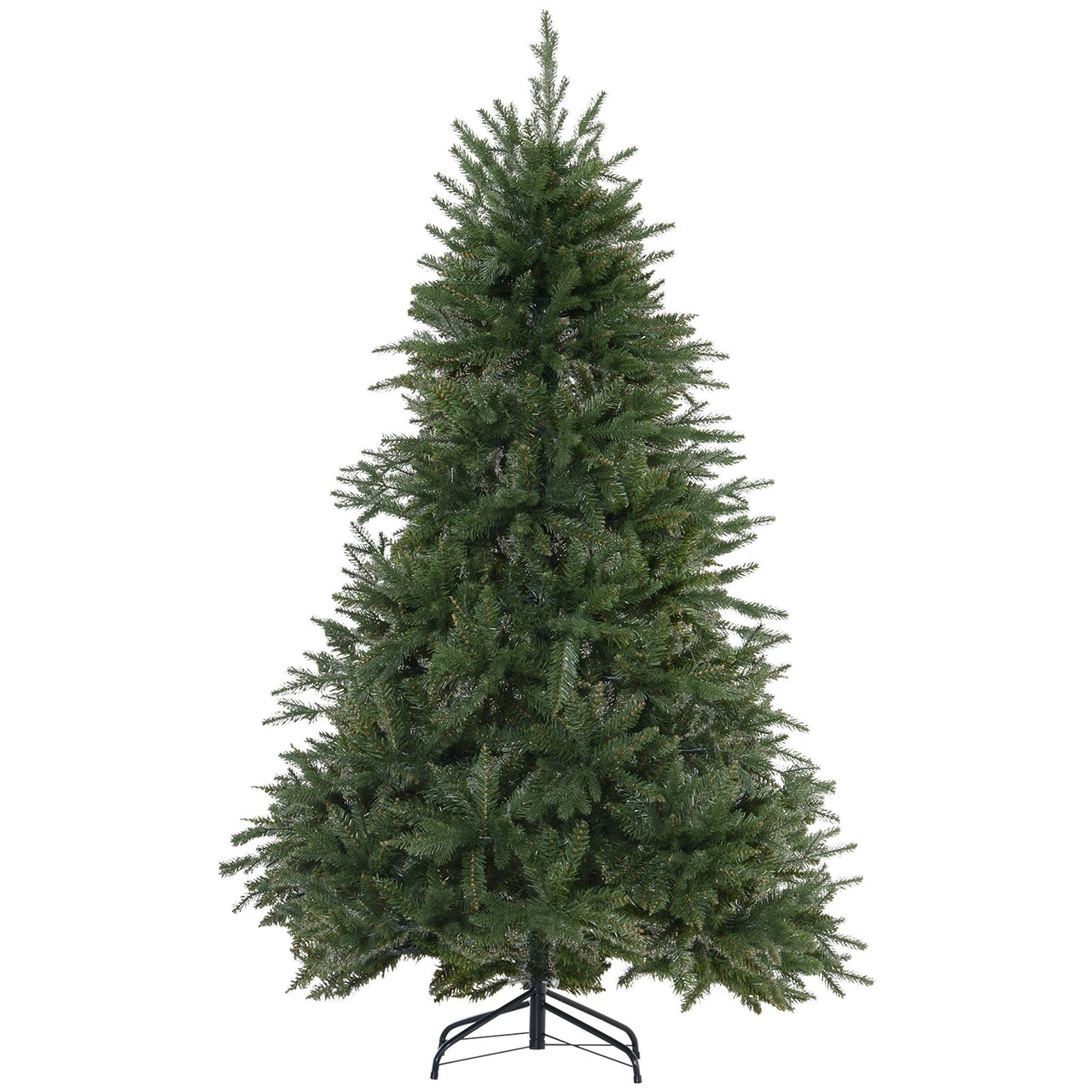 Kunstkerstboom 180 cm met hoogte 180 cm en breedte 115 cm
