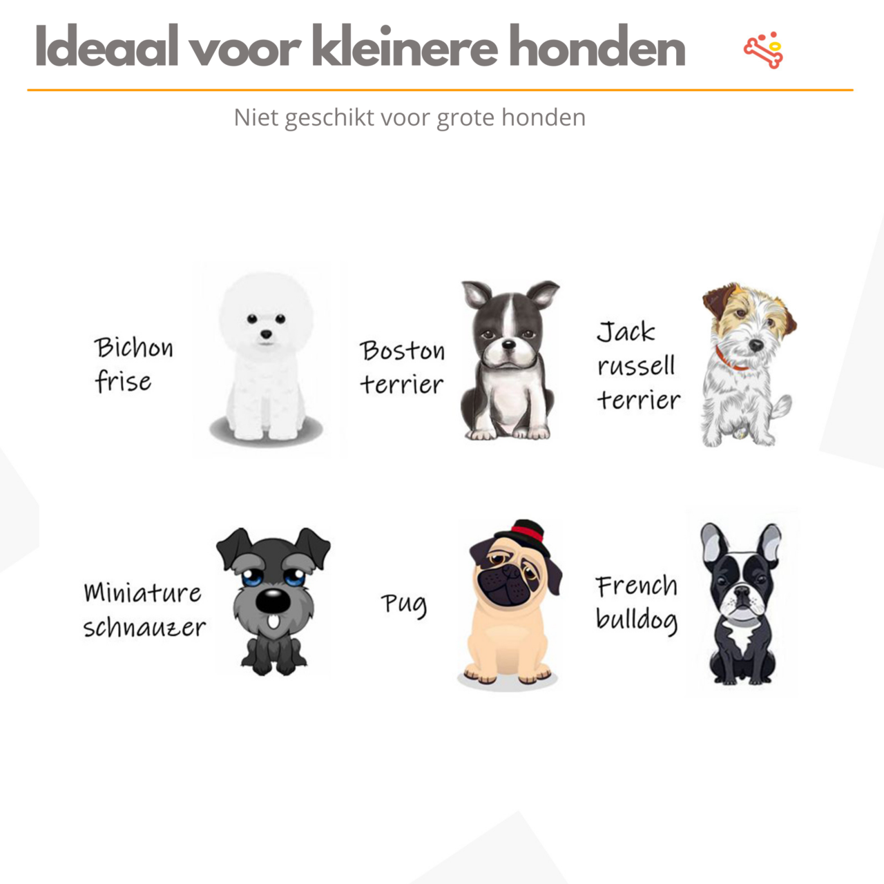 Opvouwbaar Wit Hondenhek met Deur – 154,5 cm Breed voor Binnengebruik, ideaal voor kleine hondenrassen zoals Bichon en Pug
