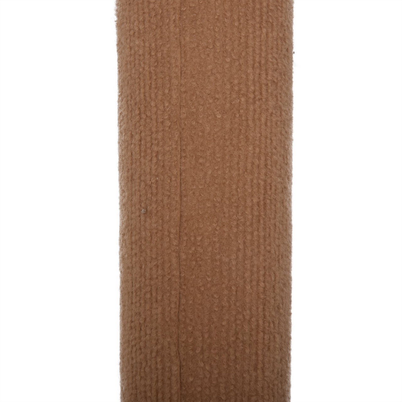 Verstelbare krabpaal bruin 228–260 cm – Slank design met plafondsteun voor klimmen en krabben