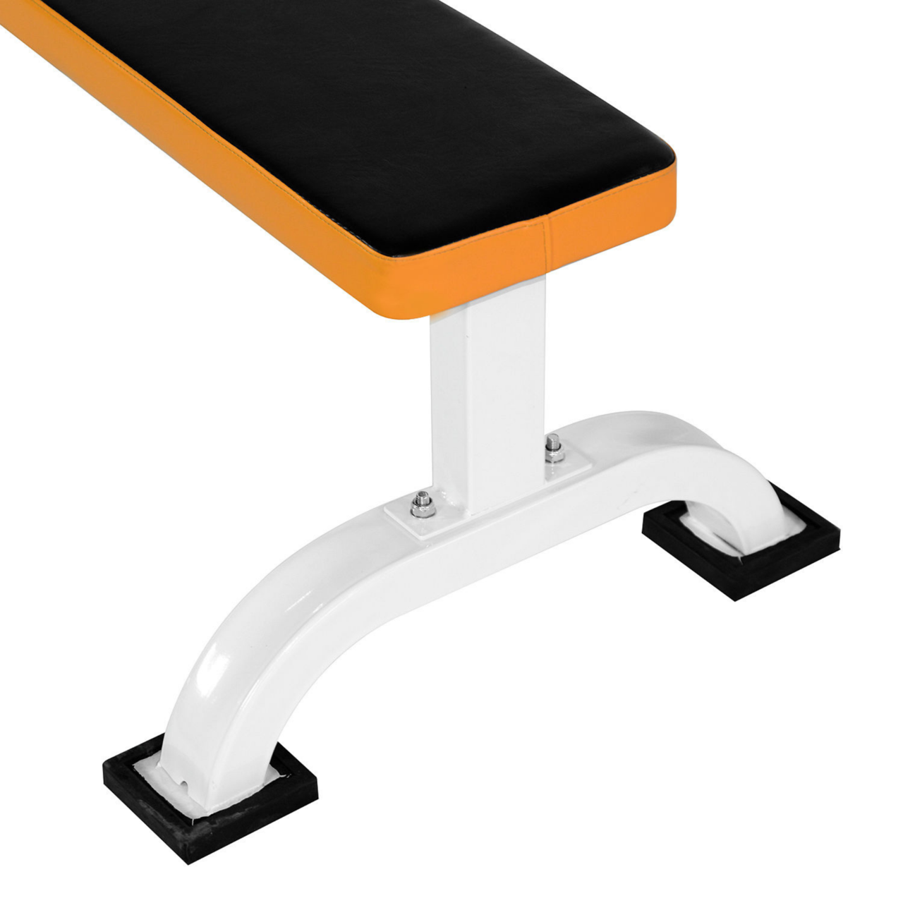 Platte halterbank tot 200 kg – stalen frame met antislipvoeten