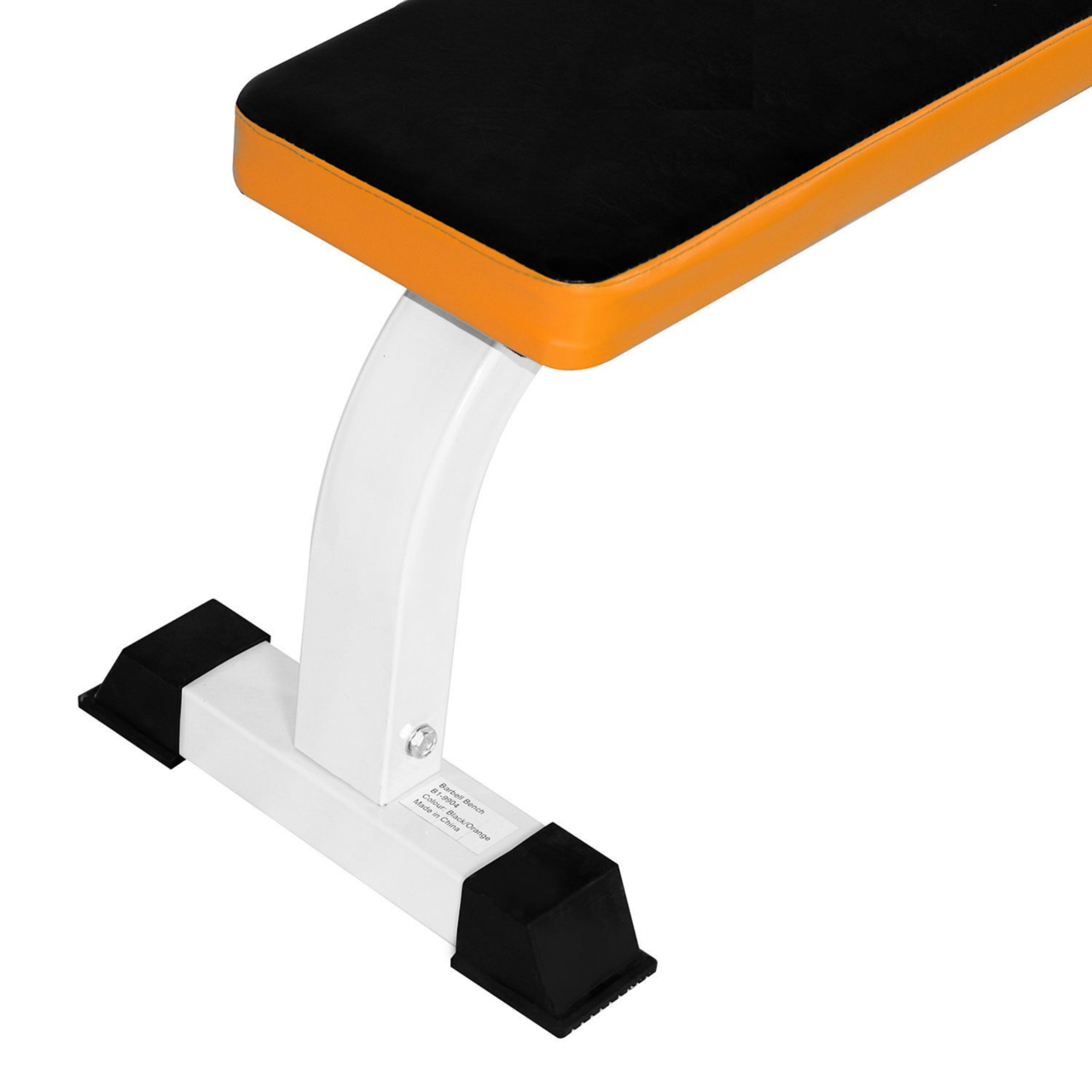 Platte halterbank tot 200 kg – stalen frame met antislipvoeten