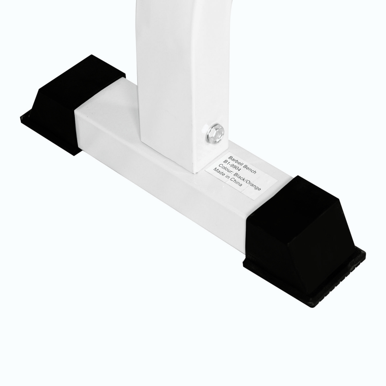 Platte halterbank tot 200 kg – stalen frame met antislipvoeten