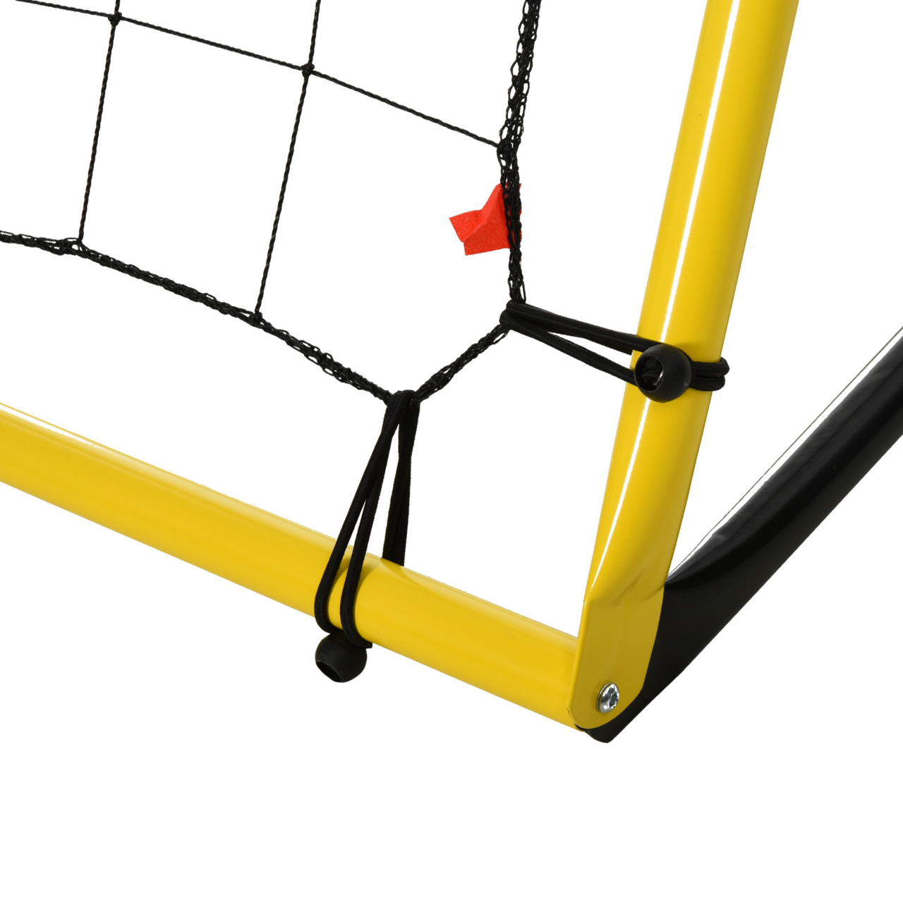 Verstelbare kickback voetbal rebounder 184x123 cm voor betere balcontrole en trainingskwaliteit