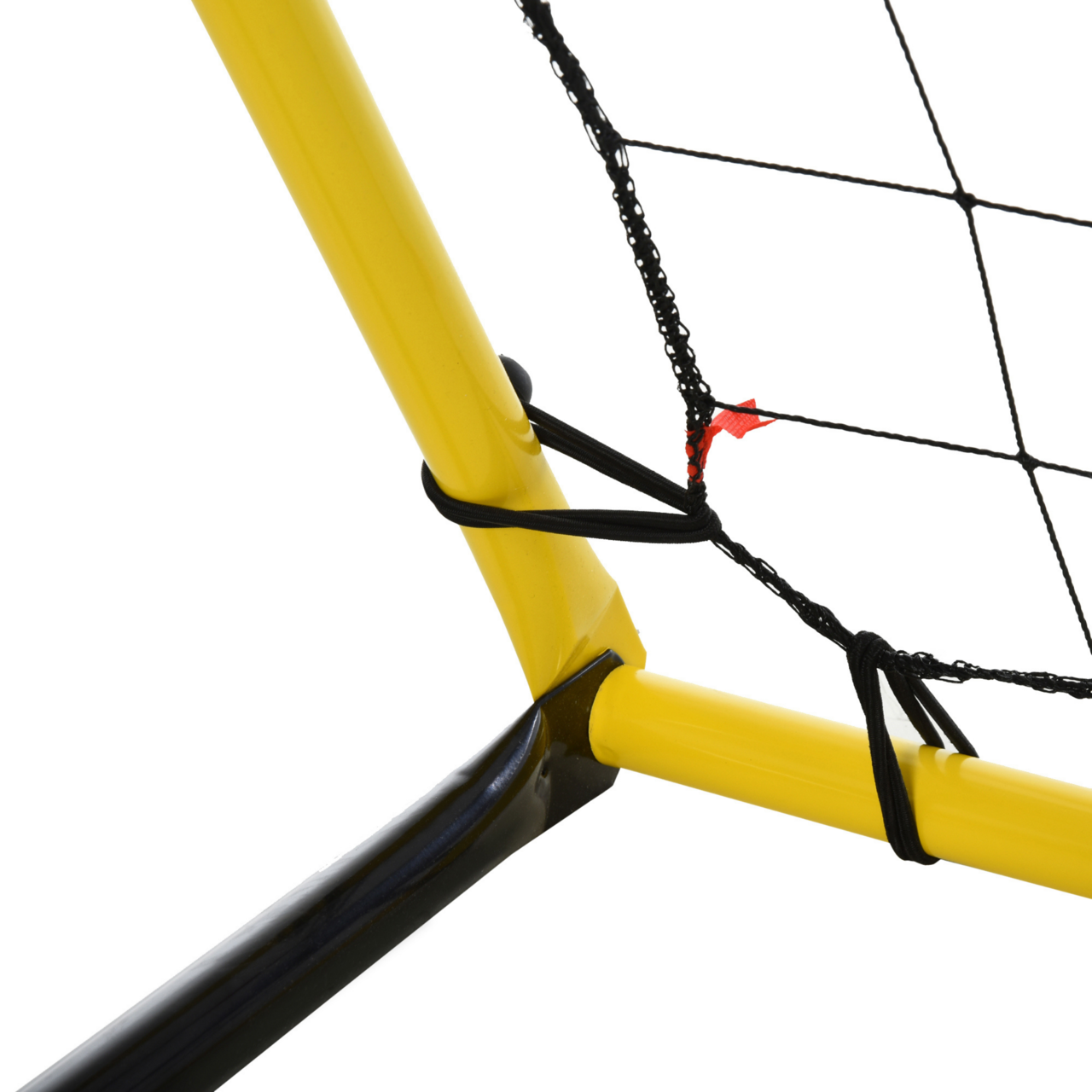 Verstelbare kickback voetbal rebounder 184x123 cm voor betere balcontrole en trainingskwaliteit