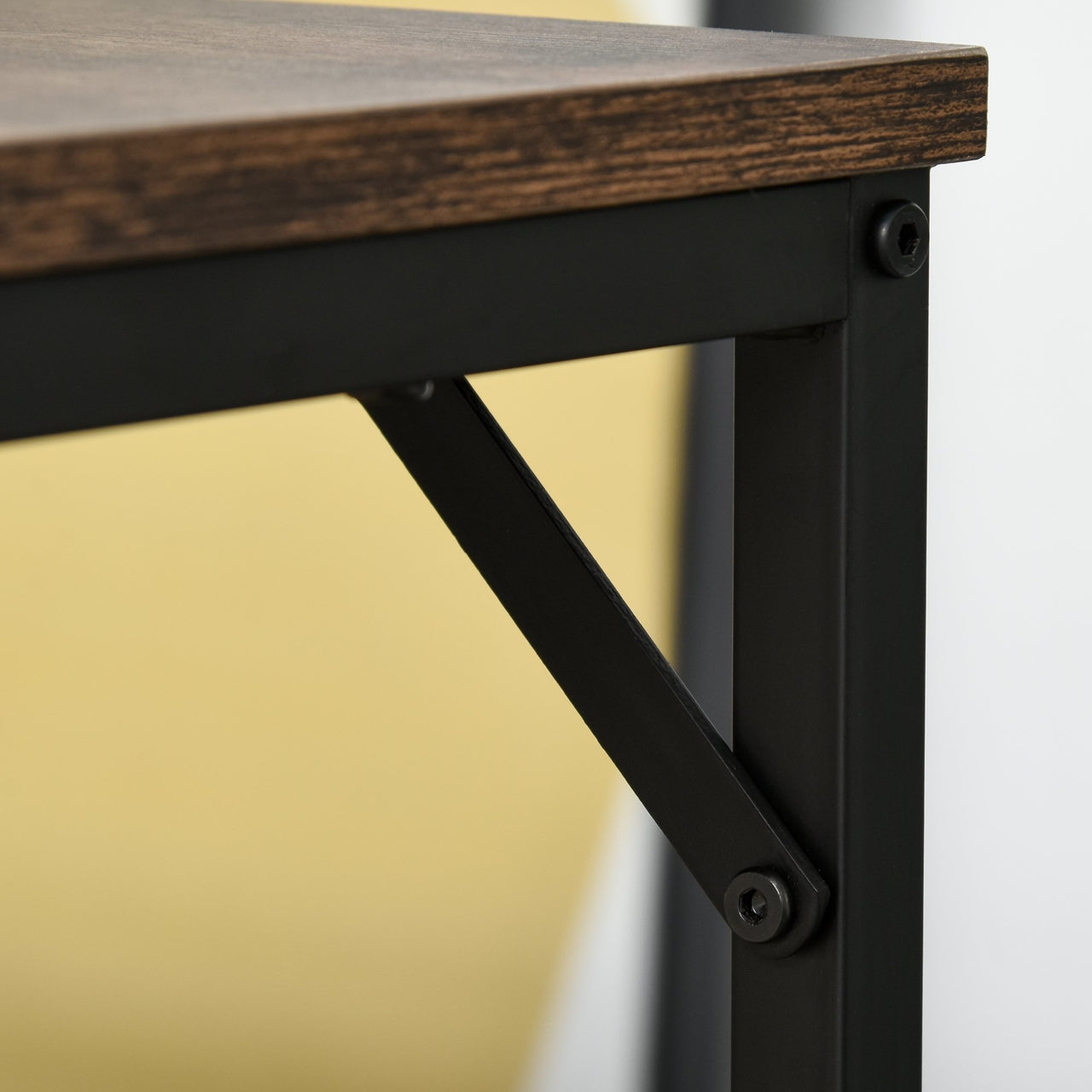 Bartafel met 4 barstoelen vintage industrieel design voor eetkamer