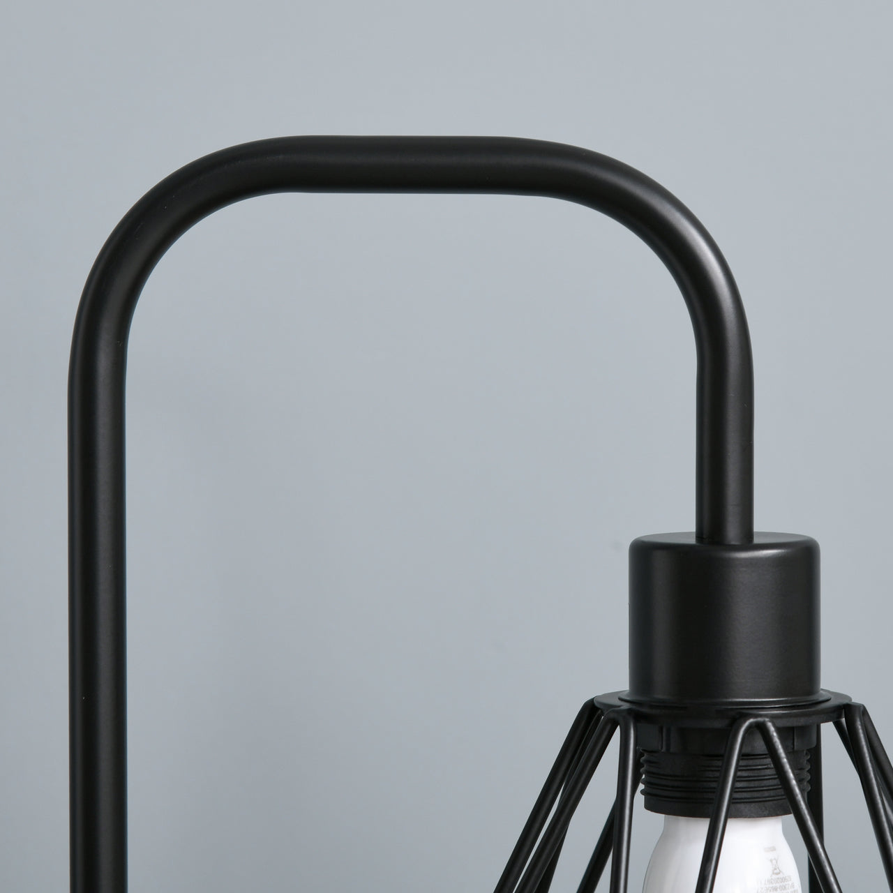 Industriële zwarte vloerlamp ø25x152 cm voor een stijlvolle en robuuste lichtbron