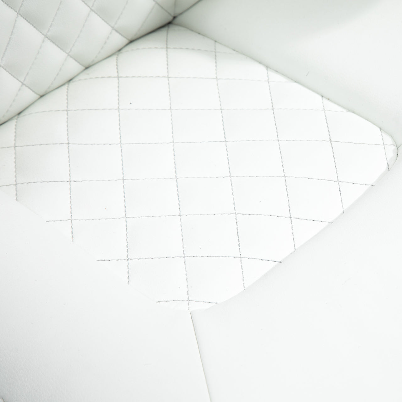 Ergonomische bureaustoel wit verstelbaar 69x67x113-121 cm voor optimale ondersteuning