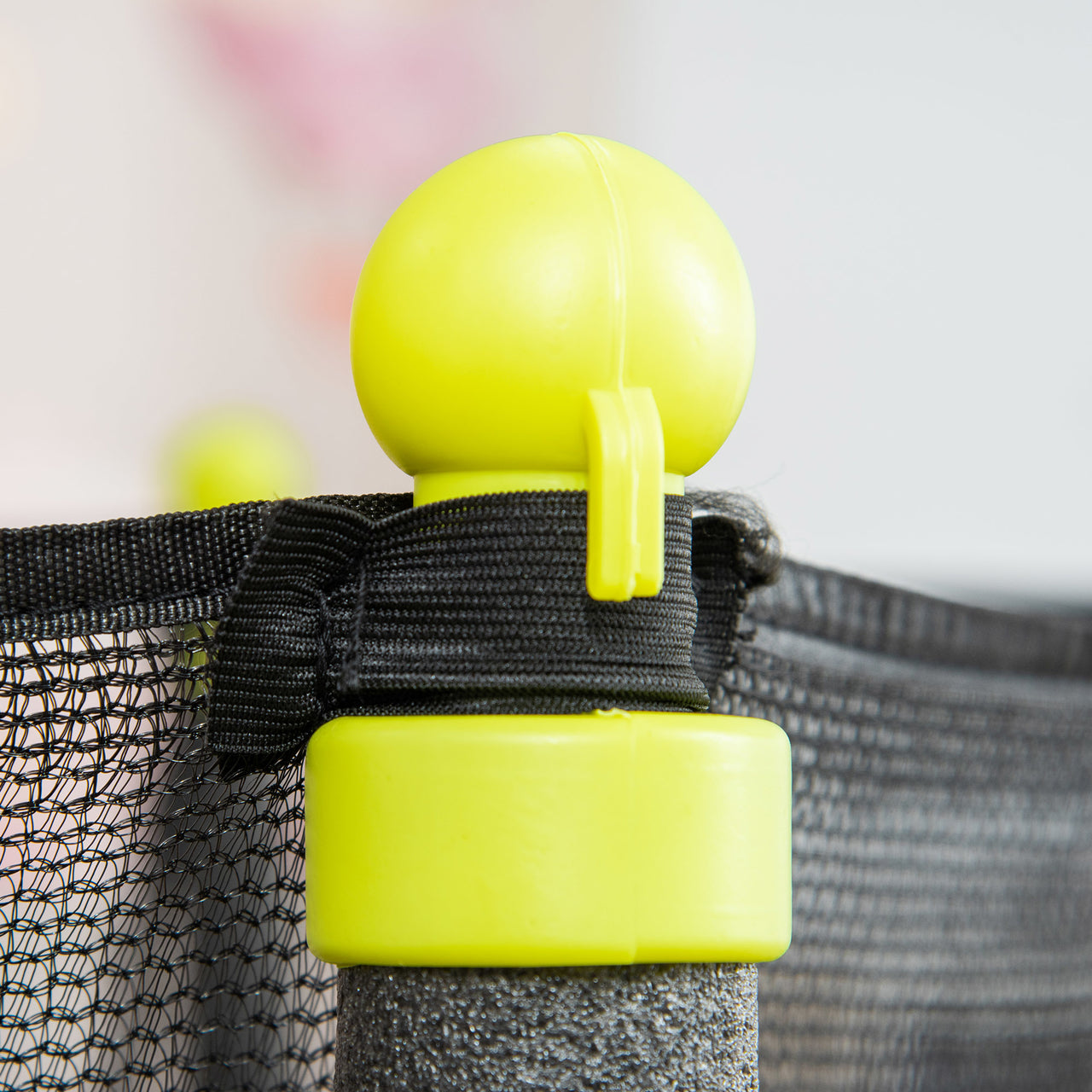 Kindertrampoline trampoline met veiligheidsnet zwart Ø140 cm buitenspeelgoed