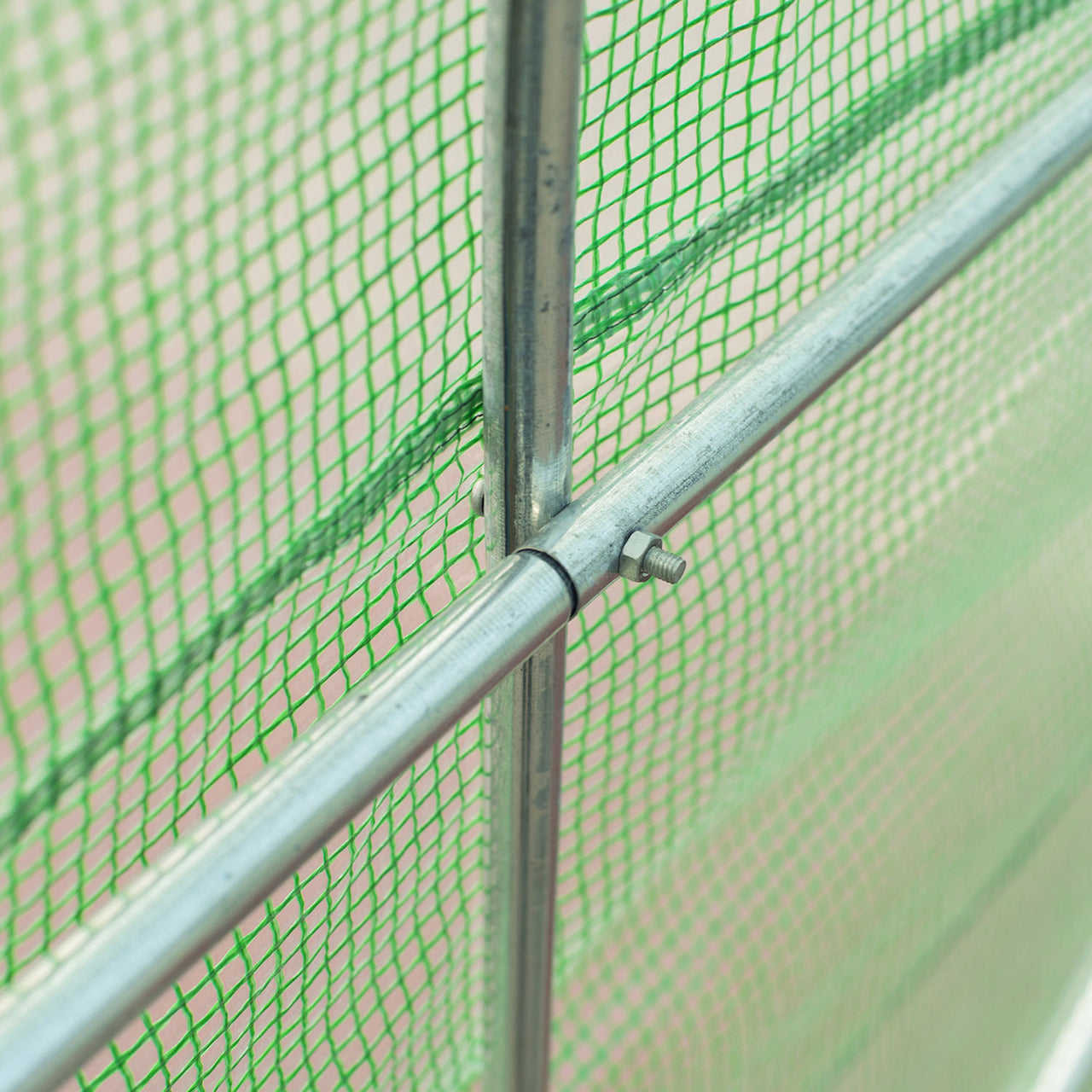 Tunnelkas L 450x200x200 cm groen als tuinkas en kweekkas