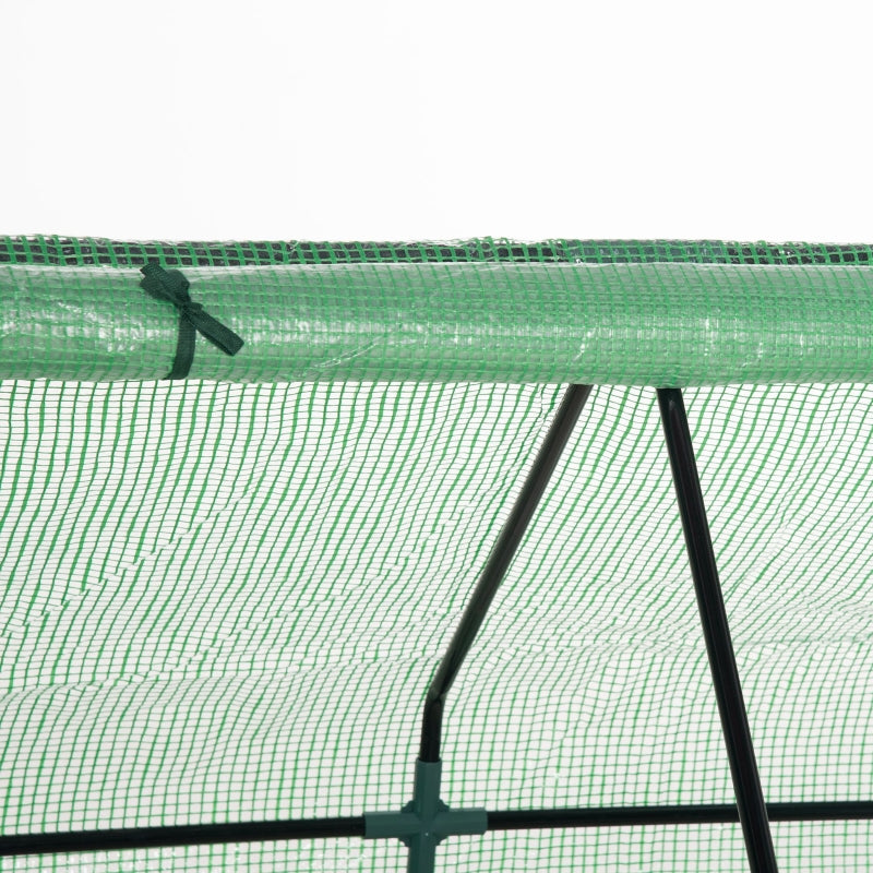 Groene kweekkas tuinkas broeikas 180 x 90 x 90 cm voor tuin en groente