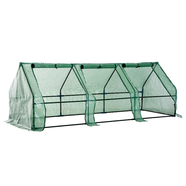 Tunnelkas 2,7 x 0,9 x 0,9 m groen