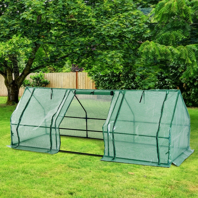 Tunnelkas 2,7 x 0,9 x 0,9 m groen