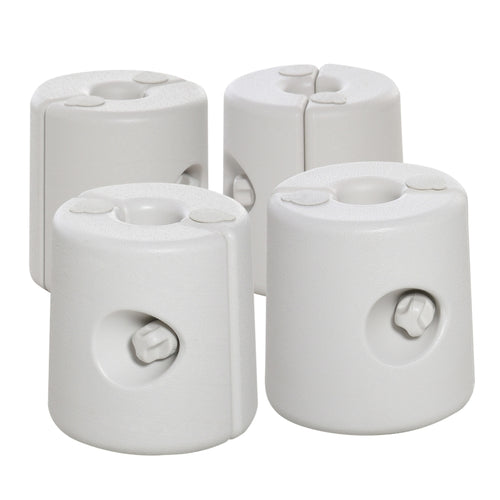 Partytent voetgewichten (set van 4, wit)