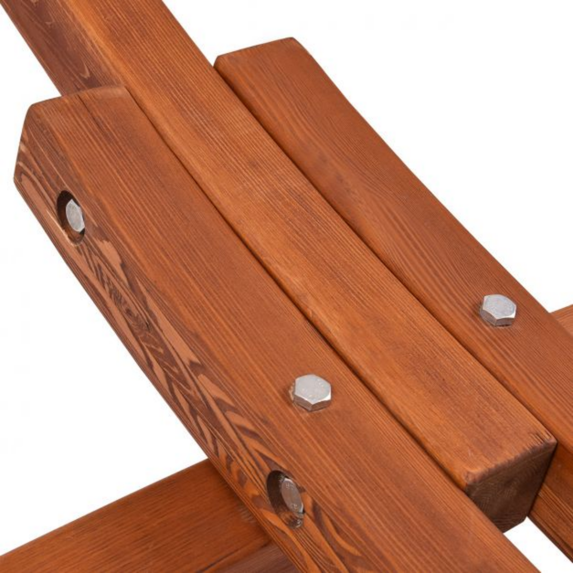 Hangmat met lariks houten standaard 313 x 115 x 120 cm