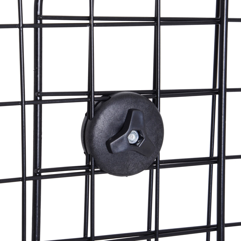 Verstelbaar zwart hondenrek voor auto – 89–122 x 41 cm universeel model