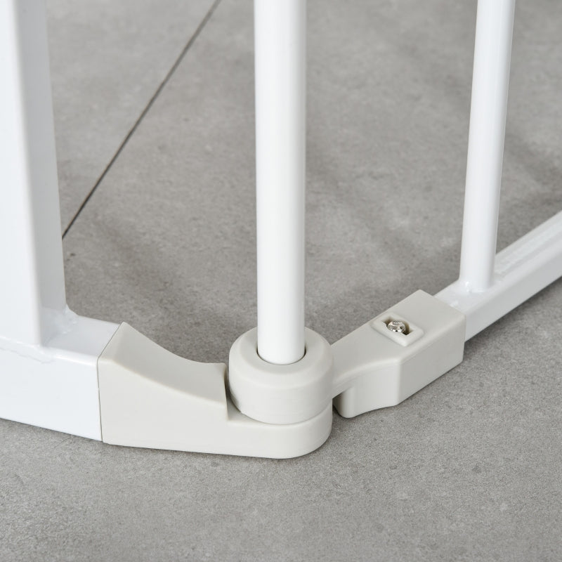 Veilig hondenhek traphekje wit 180 x 74,5 cm – Ideaal voor huis en trap