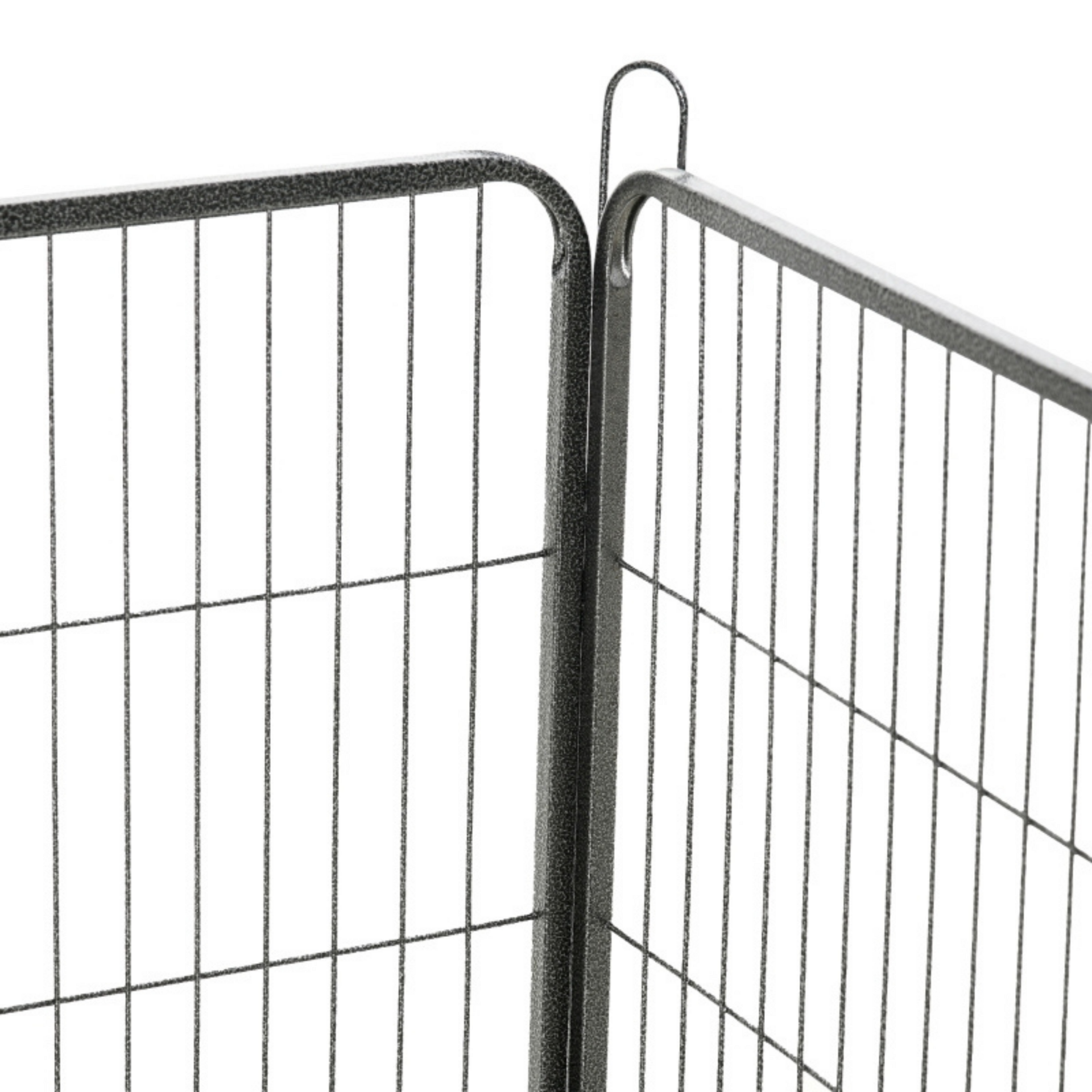 Stalen hondenkennel XXL – 320 x 320 x 60 cm puppyren