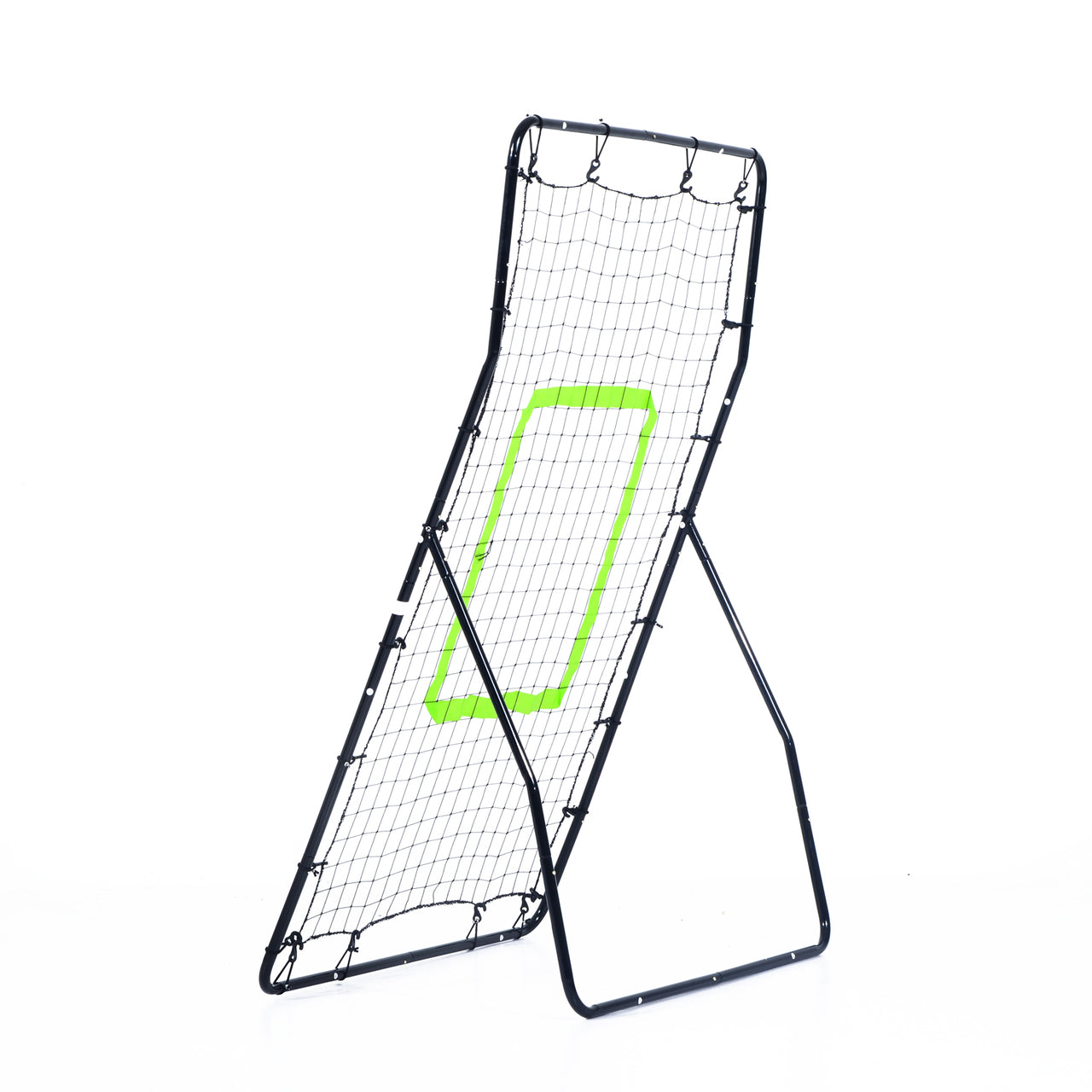 Voetbal rebounder Kickback 126x75 cm zwart voor betere balcontrole en training