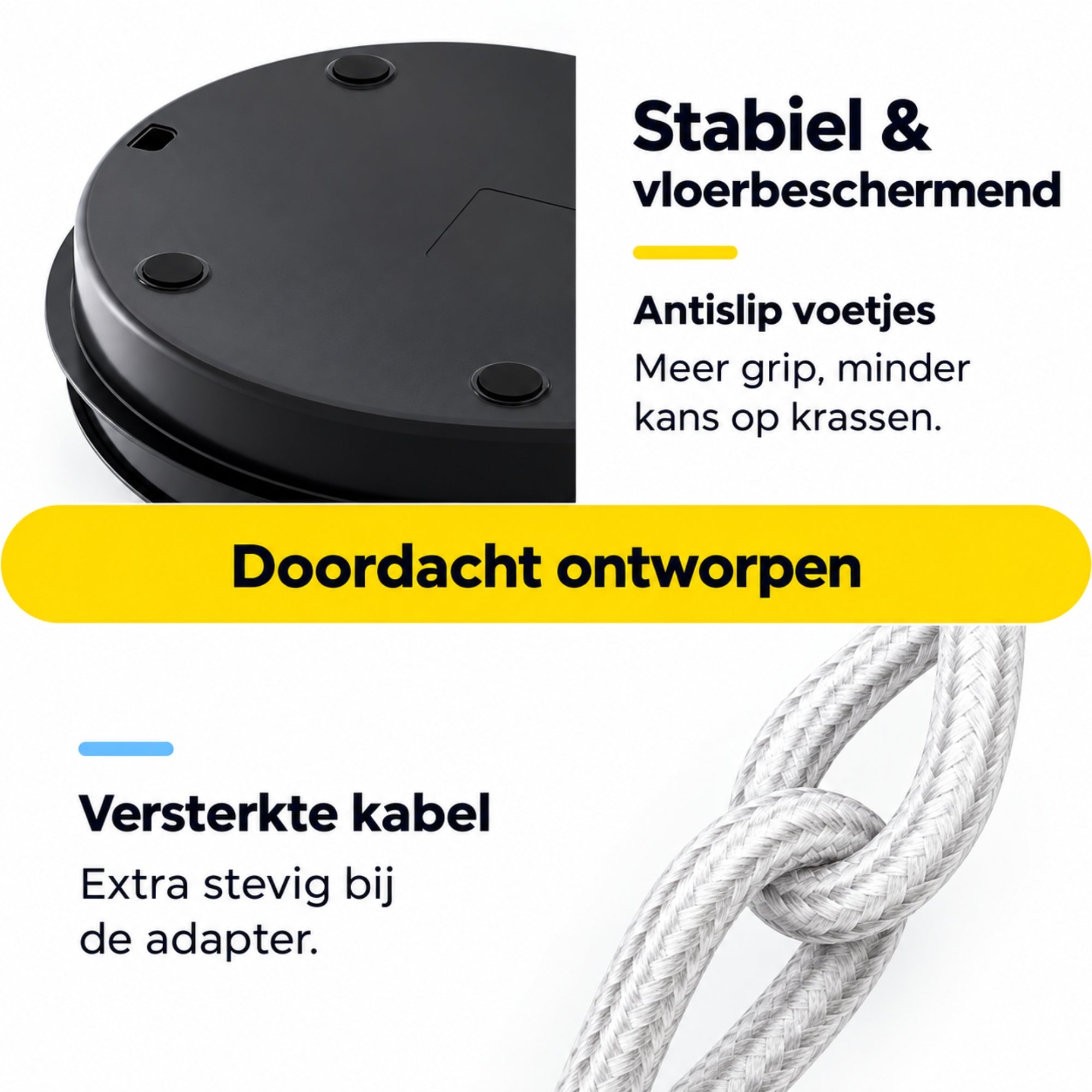 UBpet F10 automatische voerbak – met koeling en 5 compartimenten met antislip voetjes en bijtvaste stroomkabel 