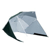 Groene strandparasol 210x222 cm met zonnescherm voor schaduw en comfort | Zenzee