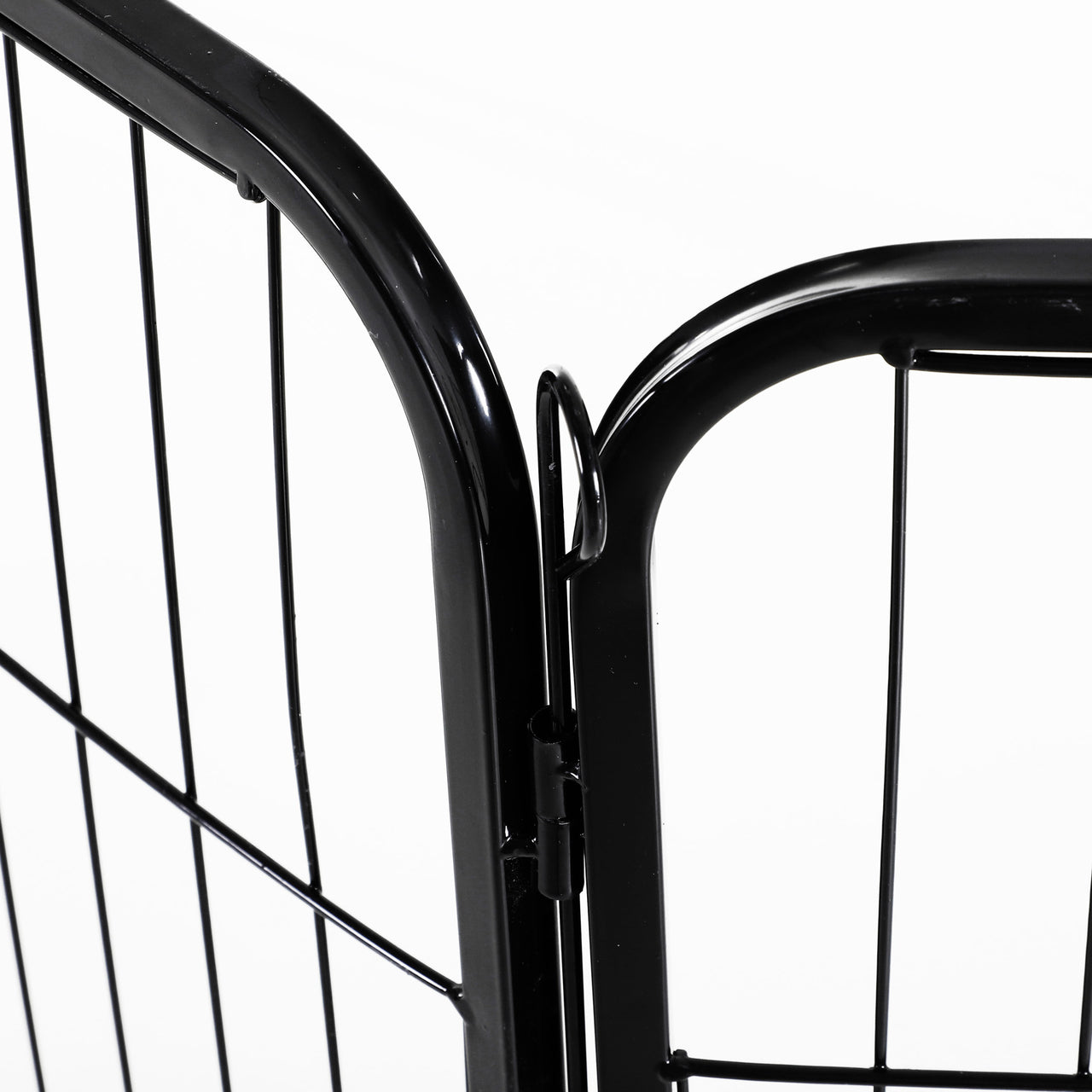 Ruime stalen puppyren van 80 cm hoog XL – ideaal als ruime hondenren of kennel | Zenzee