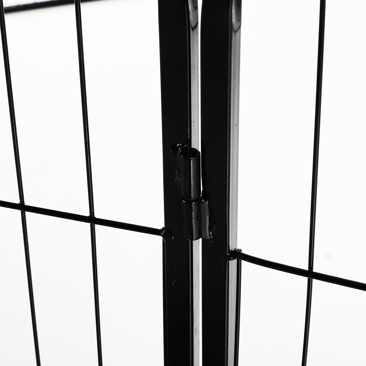 Ruime stalen puppyren van 80 cm hoog XL – ideaal als ruime hondenren of kennel | Zenzee