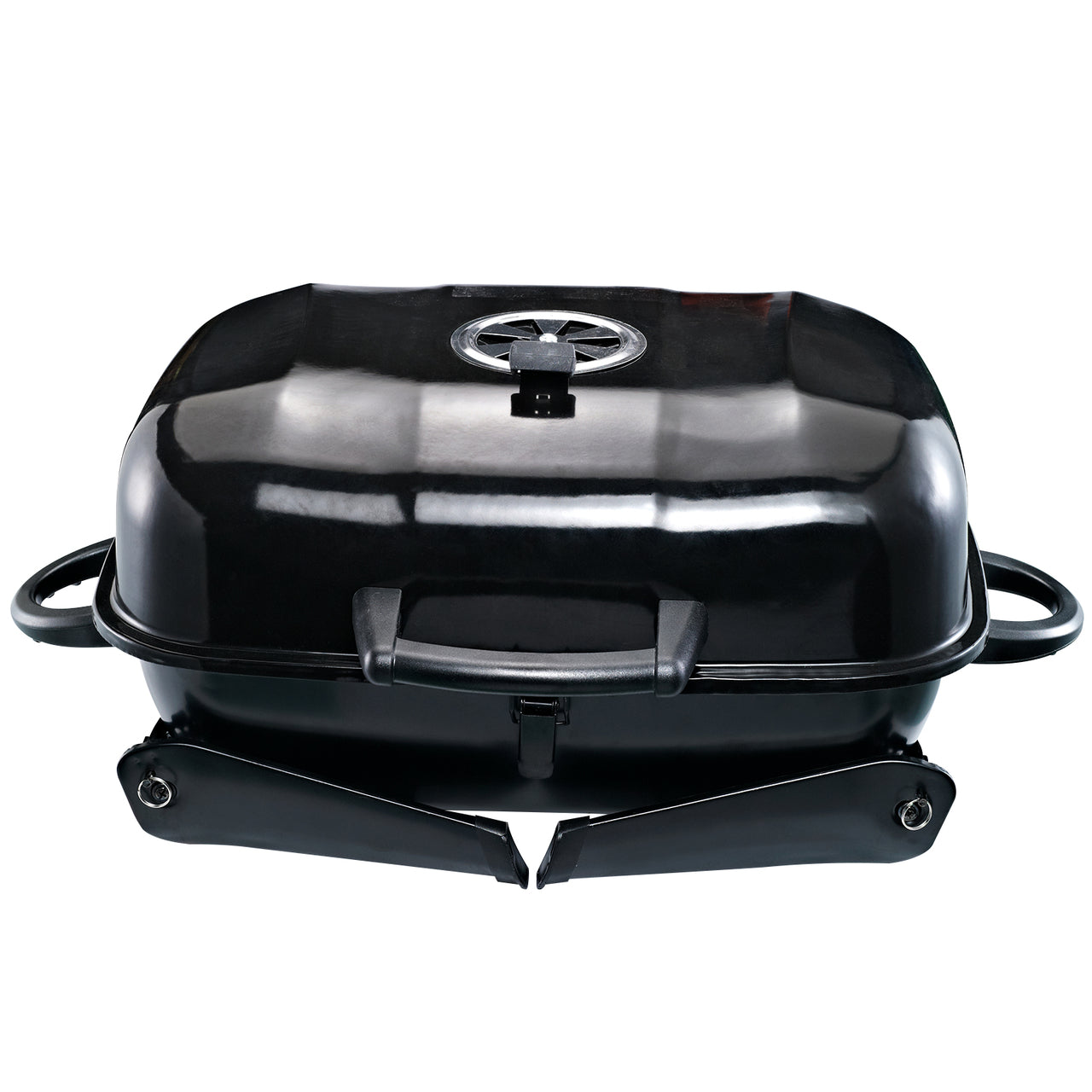 Draagbare houtskool barbecue zwart – compact tafel bbq voor buitengebruik | Zenzee