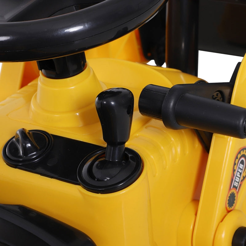 3-in-1 loopauto graafmachine bulldozer– Speelgoed 80 cm lang