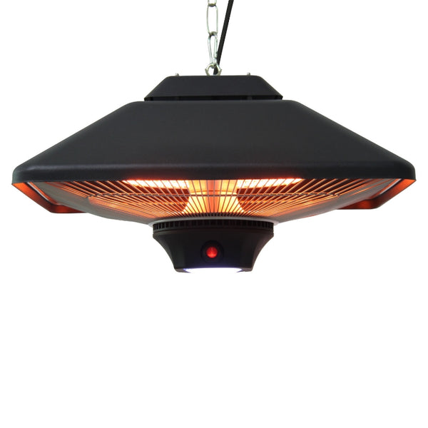 Terrasverwarming hangend – 2000W met afstandsbediening