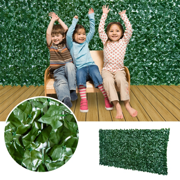 Kunsthaag klimop 300x100 cm – compact zichtbreeknet met natuurlijke look
