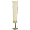 Beige waterdichte parasolhoes Ø30×190cm – universele bescherming voor parasols