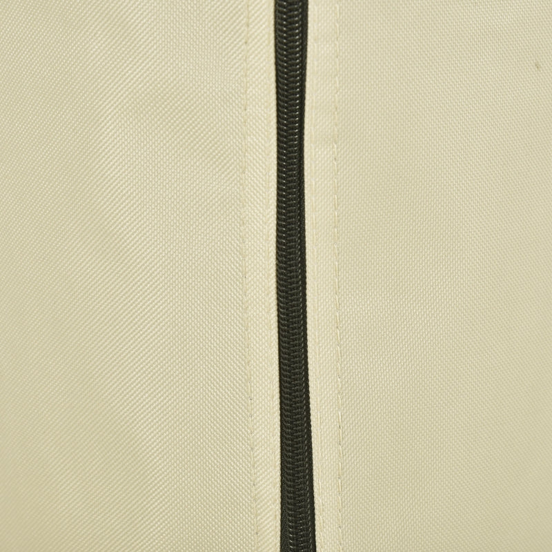 Beige waterdichte parasolhoes Ø30×190cm – universele bescherming voor parasols