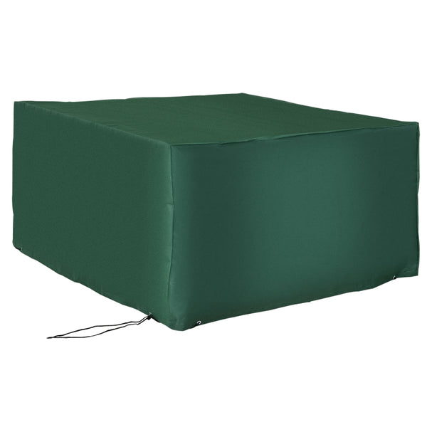 Waterdichte tuinmeubelhoes groen 135x135x75 cm voor stevige bescherming