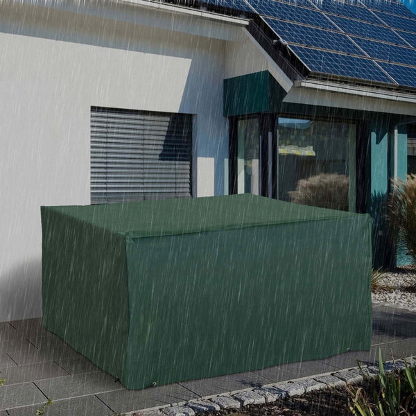 Waterdichte tuinmeubelhoes groen 135x135x75 cm voor stevige bescherming