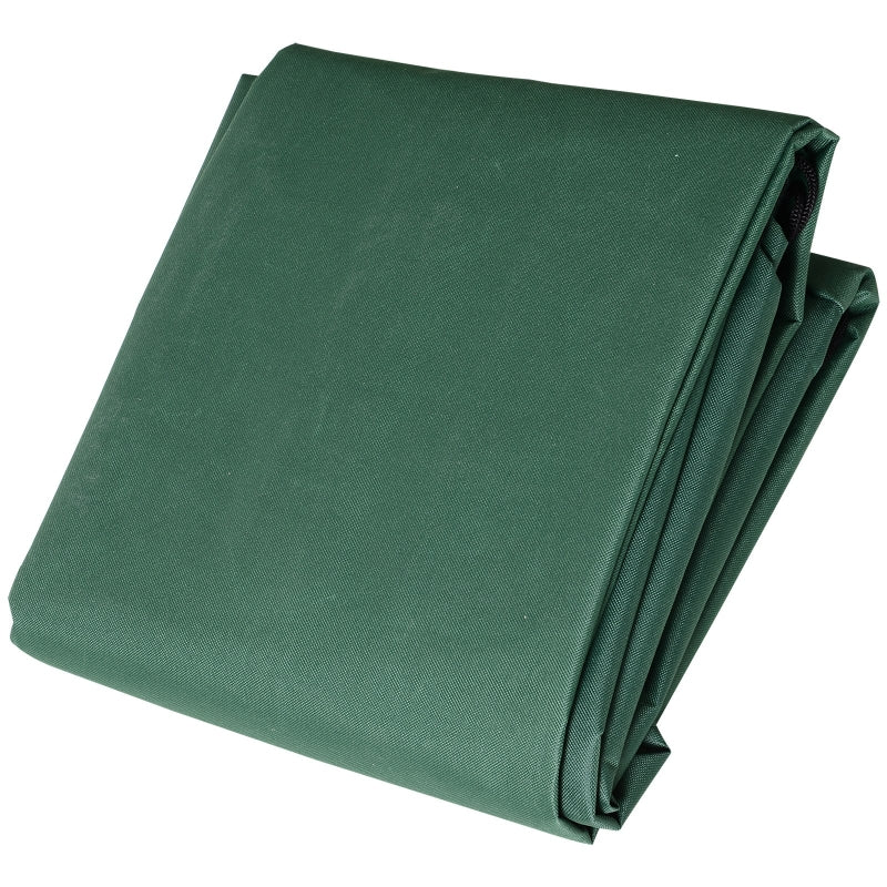 Waterdichte tuinmeubelhoes groen 135x135x75 cm voor stevige bescherming
