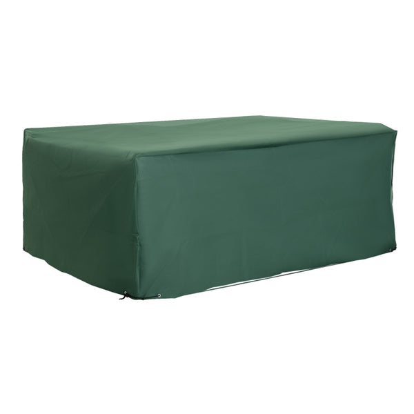 Duurzame tuinmeubelhoes groen 210x140x80 cm voor optimale bescherming
