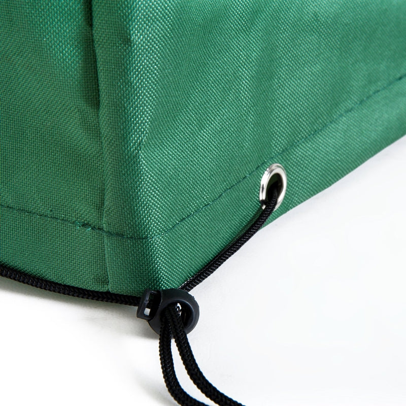 Duurzame tuinmeubelhoes groen 210x140x80 cm voor optimale bescherming