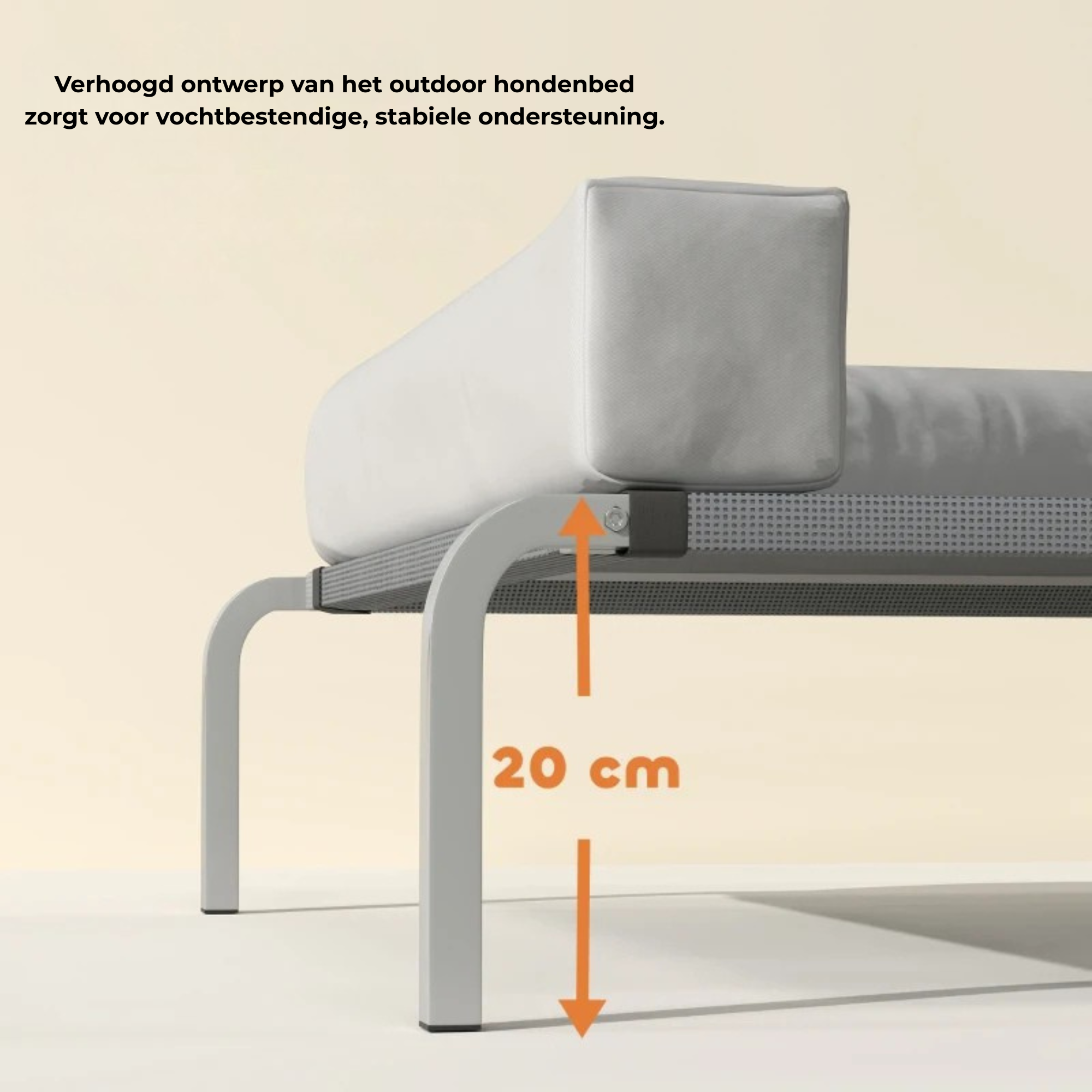 Hondenbed 110x75x30 cm – Ruime hondenmand voor extra comfort