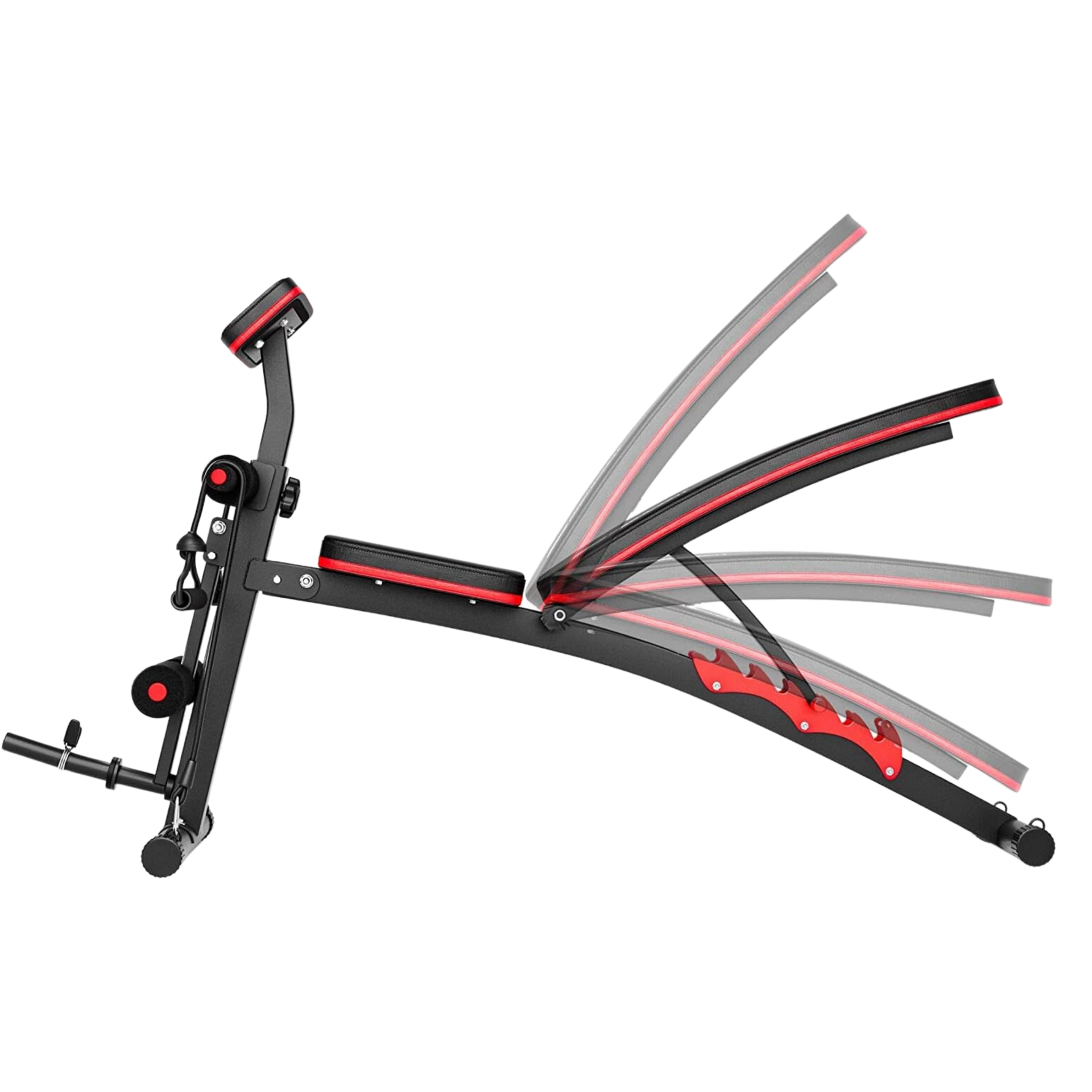 Verstelbare fitnessbank halterbank 153x53x102 cm voor optimale ondersteuning en trainingsvariatie