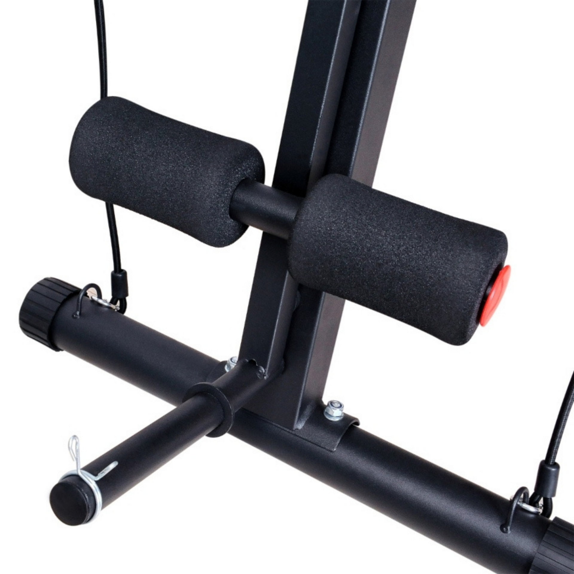 Verstelbare fitnessbank halterbank 153x53x102 cm voor optimale ondersteuning en trainingsvariatie