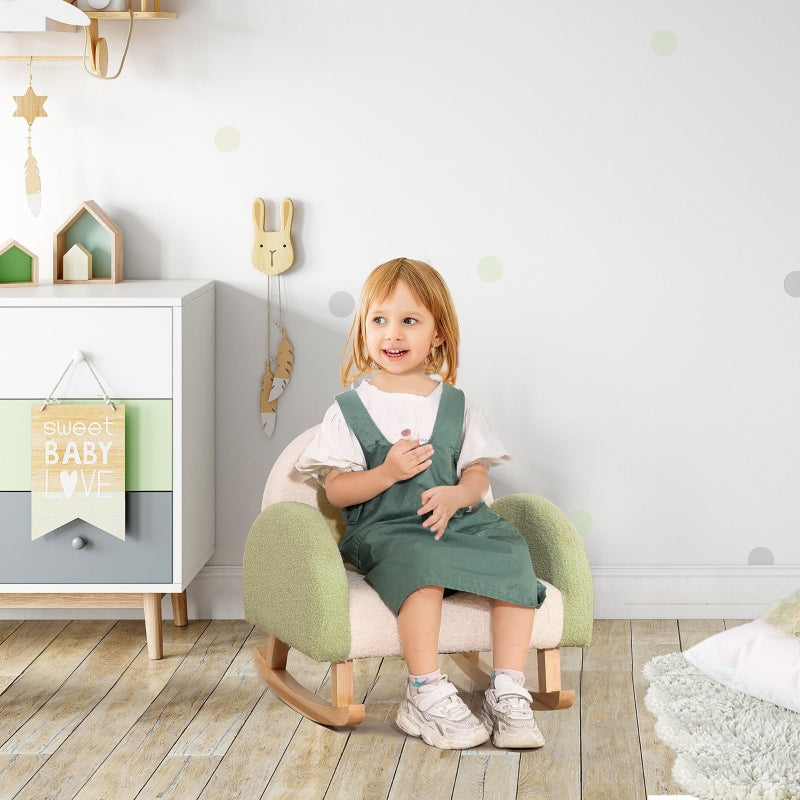 Comfortabele schommelstoel voor kinderen 50x45x50 cm duurzaam design
