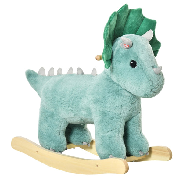 Speels en stevig blauw hobbelpaard schommelpaard voor kinderen