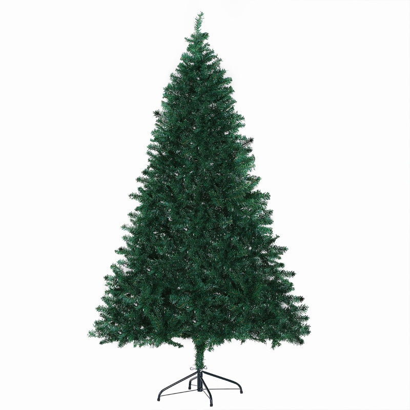 Realistische kunstkerstboom 180 cm hoog 102 cm breed voor feestdagen
